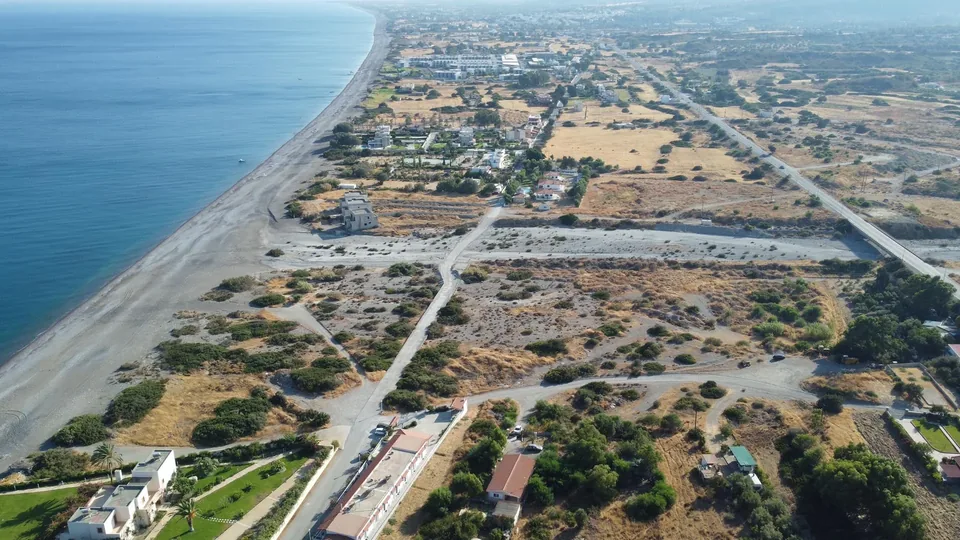 Kiotari Coastline from Above