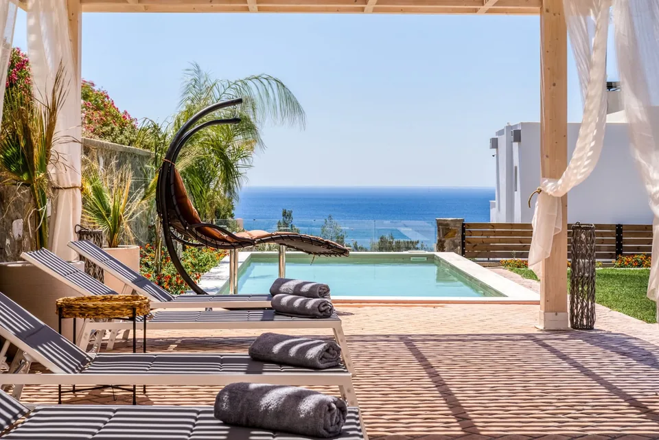 Aelia Sea-View Pool Terrace