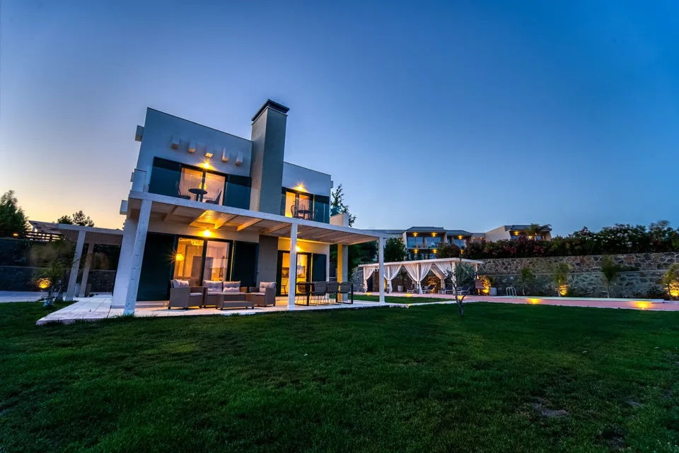 Aelia Villa at Twilight