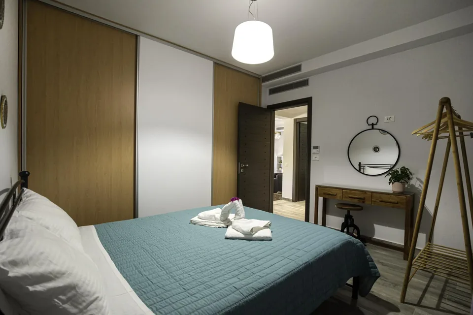 Aitheria Teal Double Bedroom