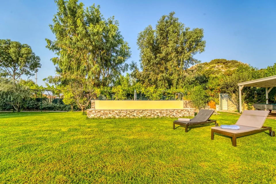 Aitheria Sun Loungers on Lawn