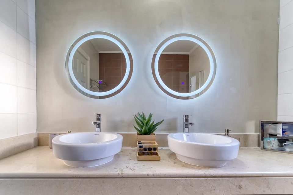 Amalthia Illuminated Bathroom Mirrors